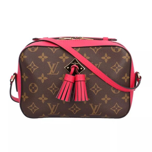 LOUIS VUITTON Shoulder Bag Cross Body Monogram canvas Saintonge used - Picture 1 of 7
